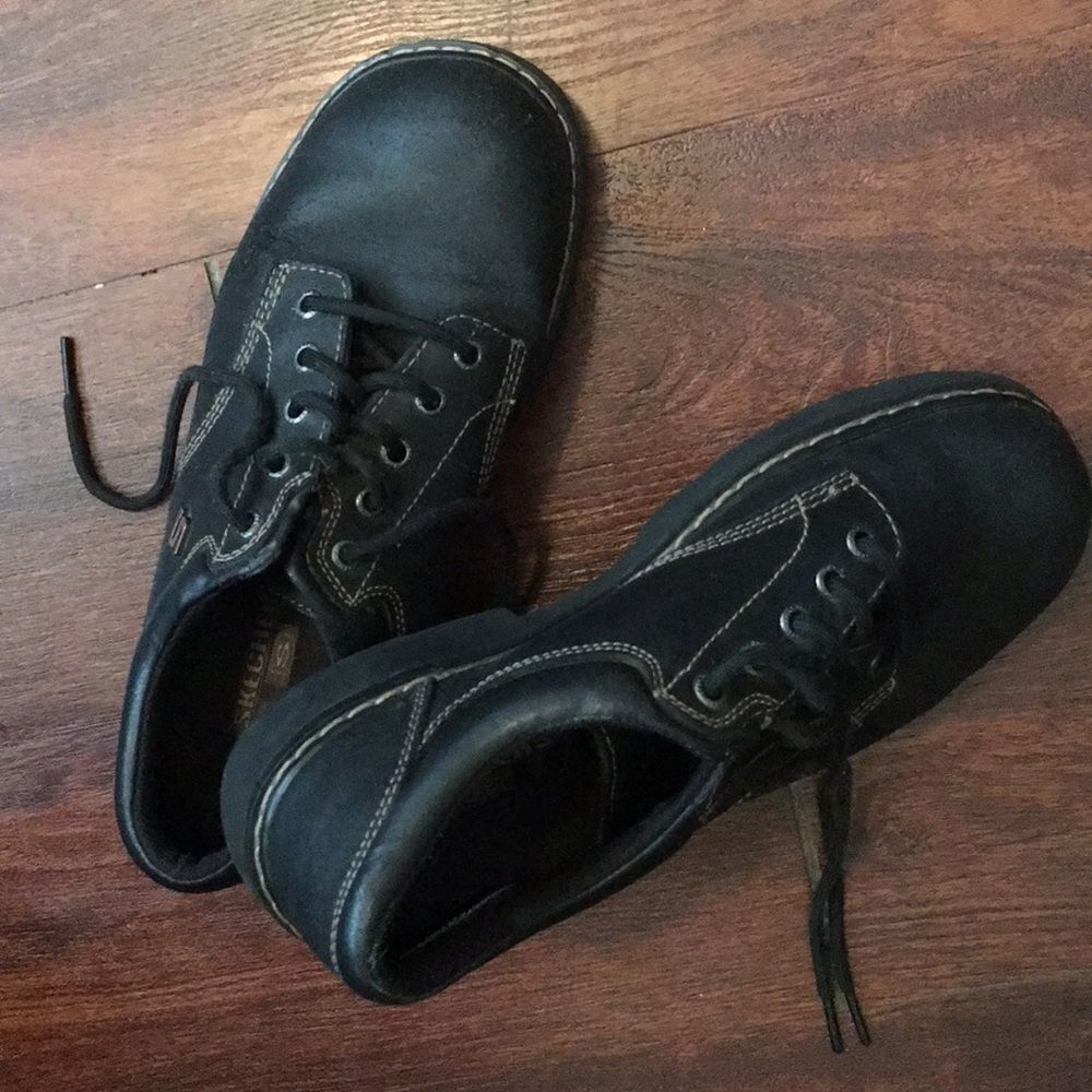 Sketchers Y2K Vintage 90’s Chunky BlackOxford 10